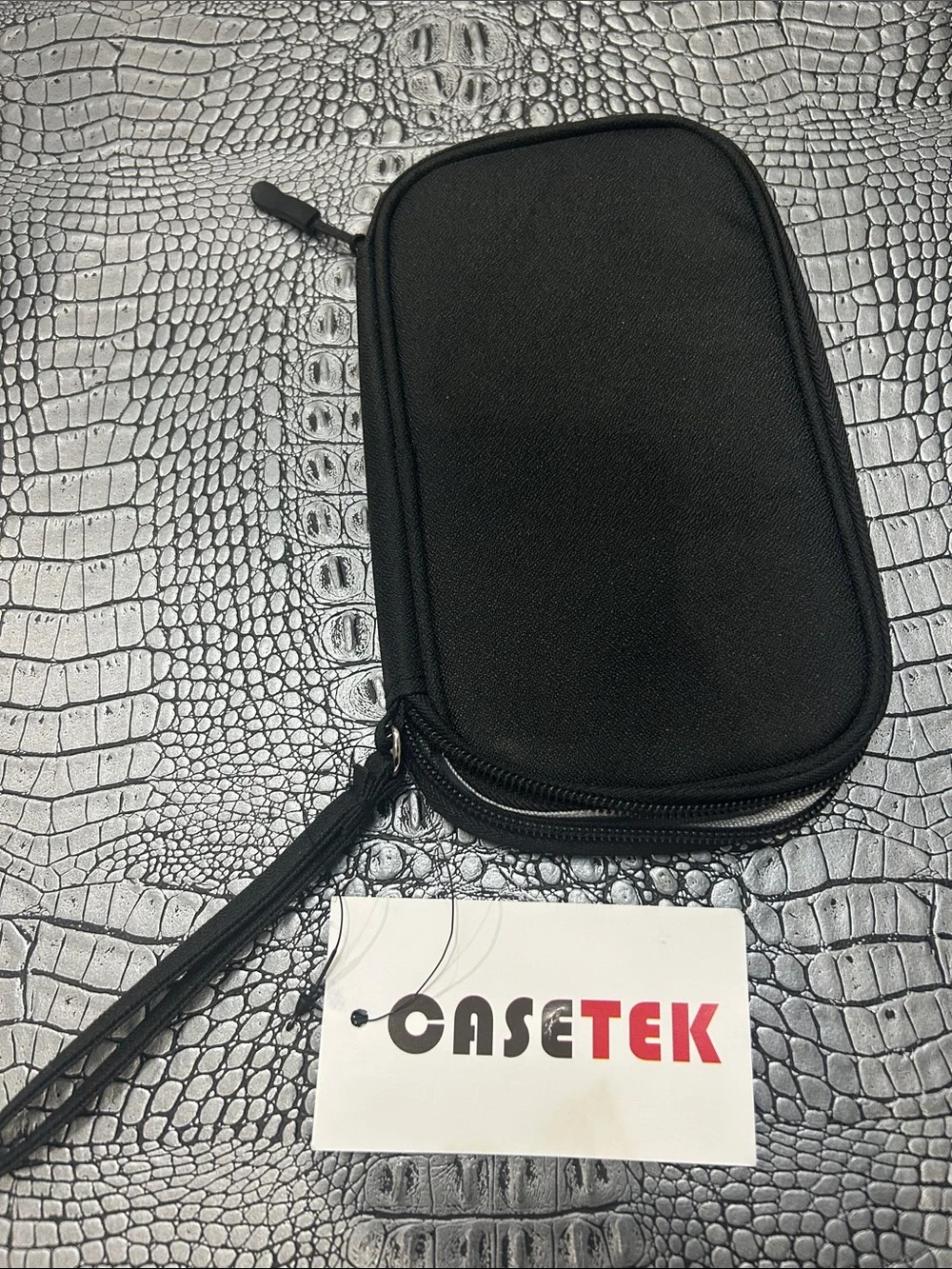 Black Portable Accessories Travel Case